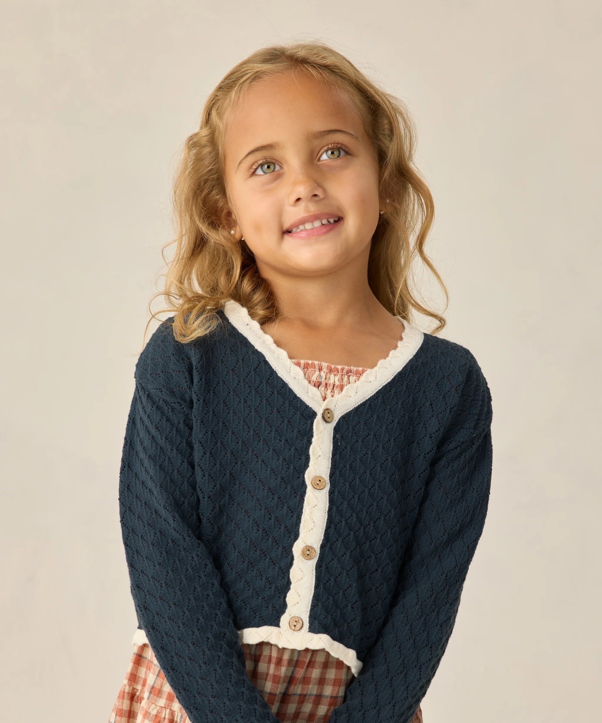 Ella Cardigan || Navy