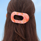 Just Keep Swimming | Medium | Flat Round Hair Clip