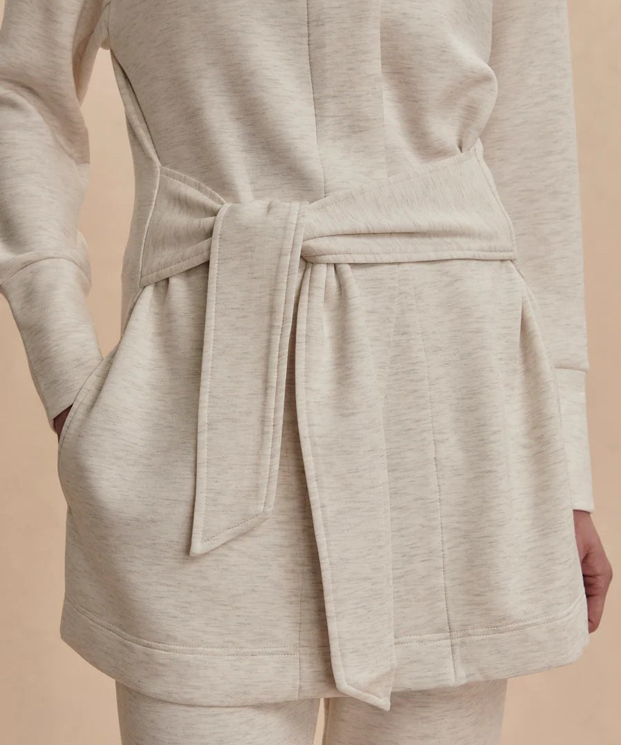 Anset Jacket : Ivory Marl