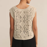 Baroque Crochet Sweater Top