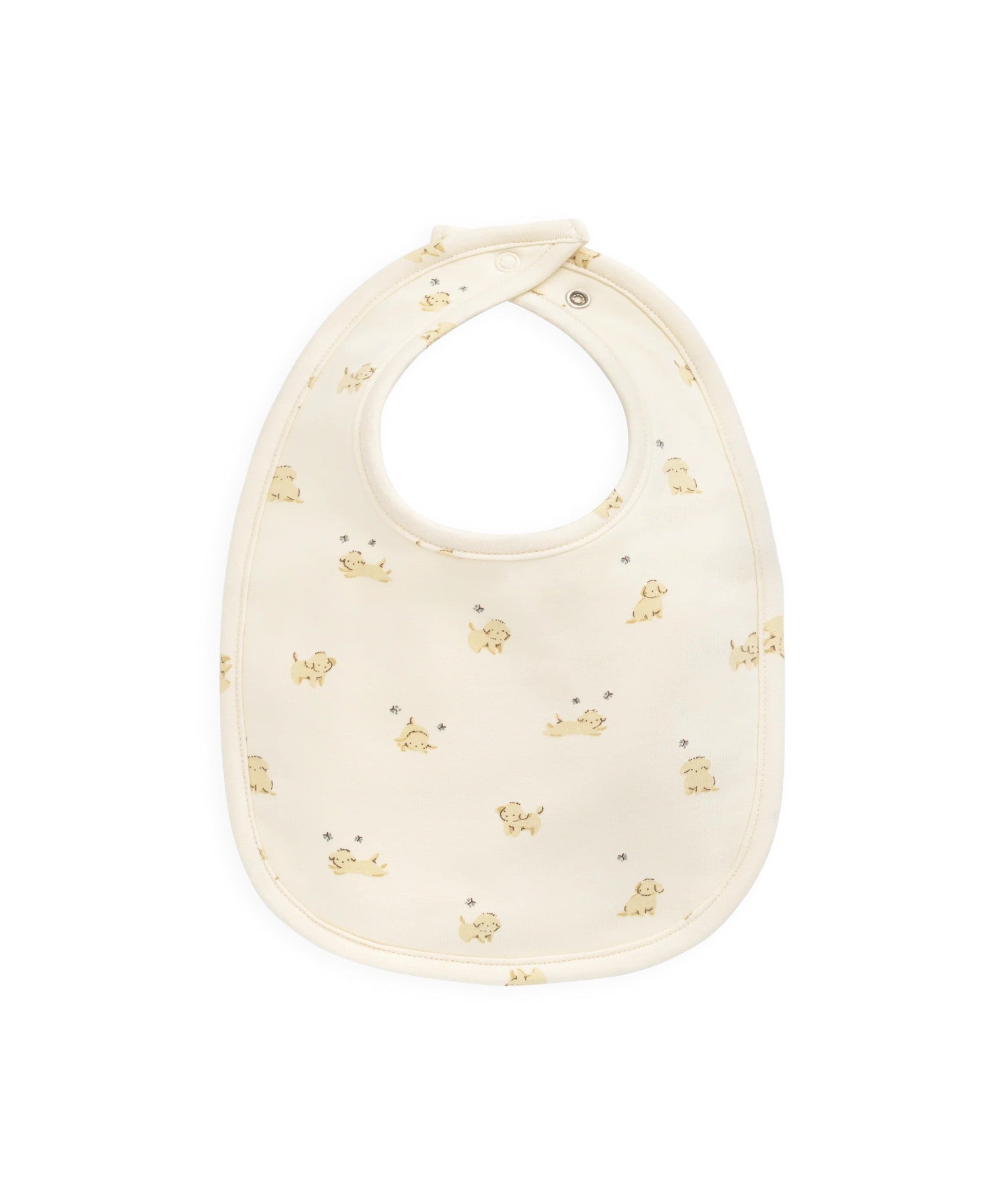Organic Cotton Bib - Playful Honey