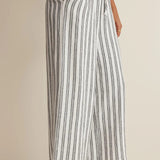 The Perfect Striped Linen Pant
