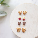 Mickey Snack Studs: Mickey Waffle