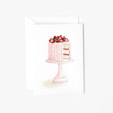 Pink Cake Mini notecard