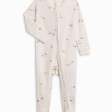 Peyton Zipper Sleeper - Mallard: 3-6M