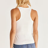Elle Brushed Rib Henley