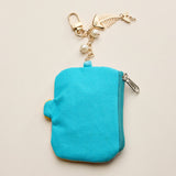 Beaded Sardine Coin Purse Keychain