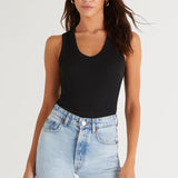 Sirena Rib Tank- Black