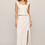 Emrie Eyelet Maxi Skirt