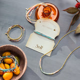 Ombre Stone Wrap Bracelet-Necklace