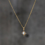 Opal Star Necklace