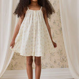 Organic Cotton Cosette Dress-Justine Parchment