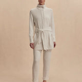 Anset Jacket : Ivory Marl