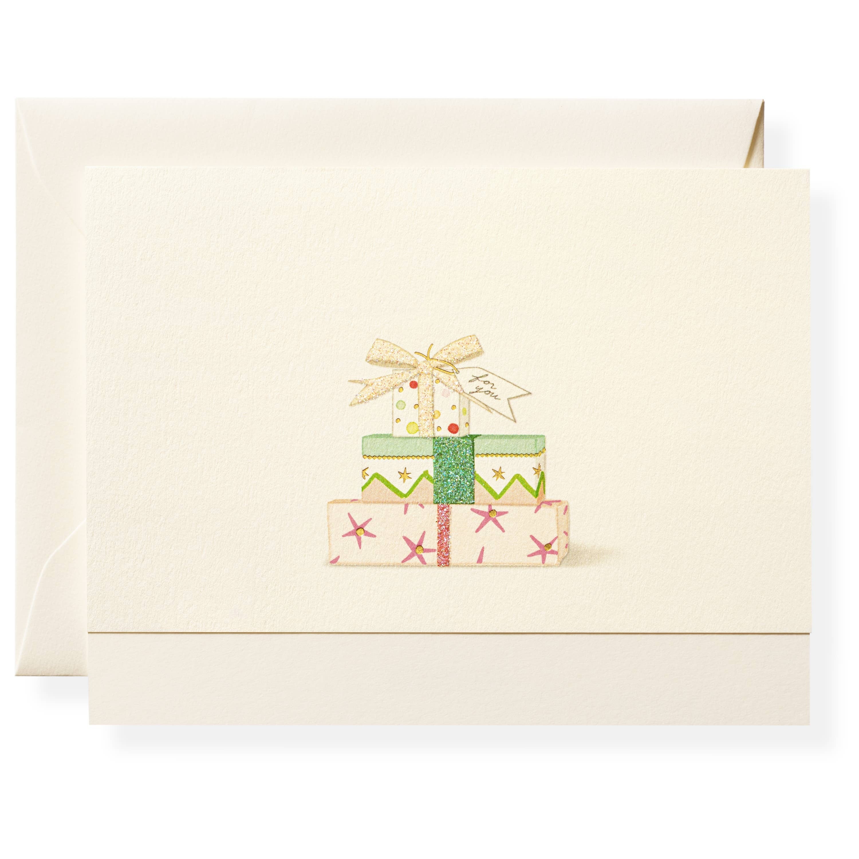 Presents Individual Notecard