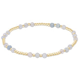 Joy Gem 3mm Bracelet - Aquamarine