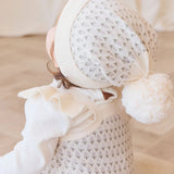 Savannah Jacquard Hat - Sheer Pink