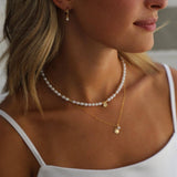 Miniature CZ Drop Huggies