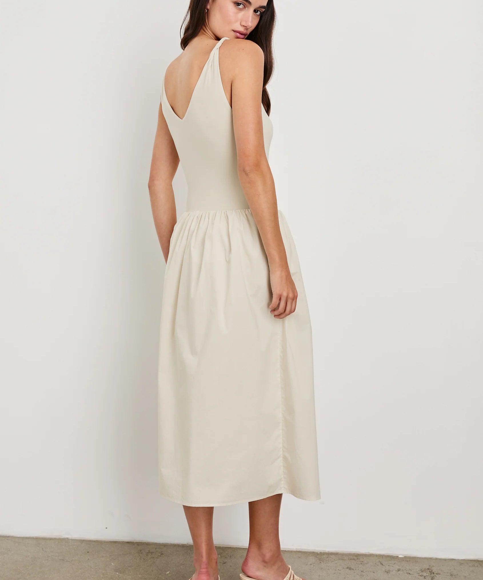 Franca Dress : Ivory