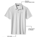 Featherweight Salt Breeze Polo : White
