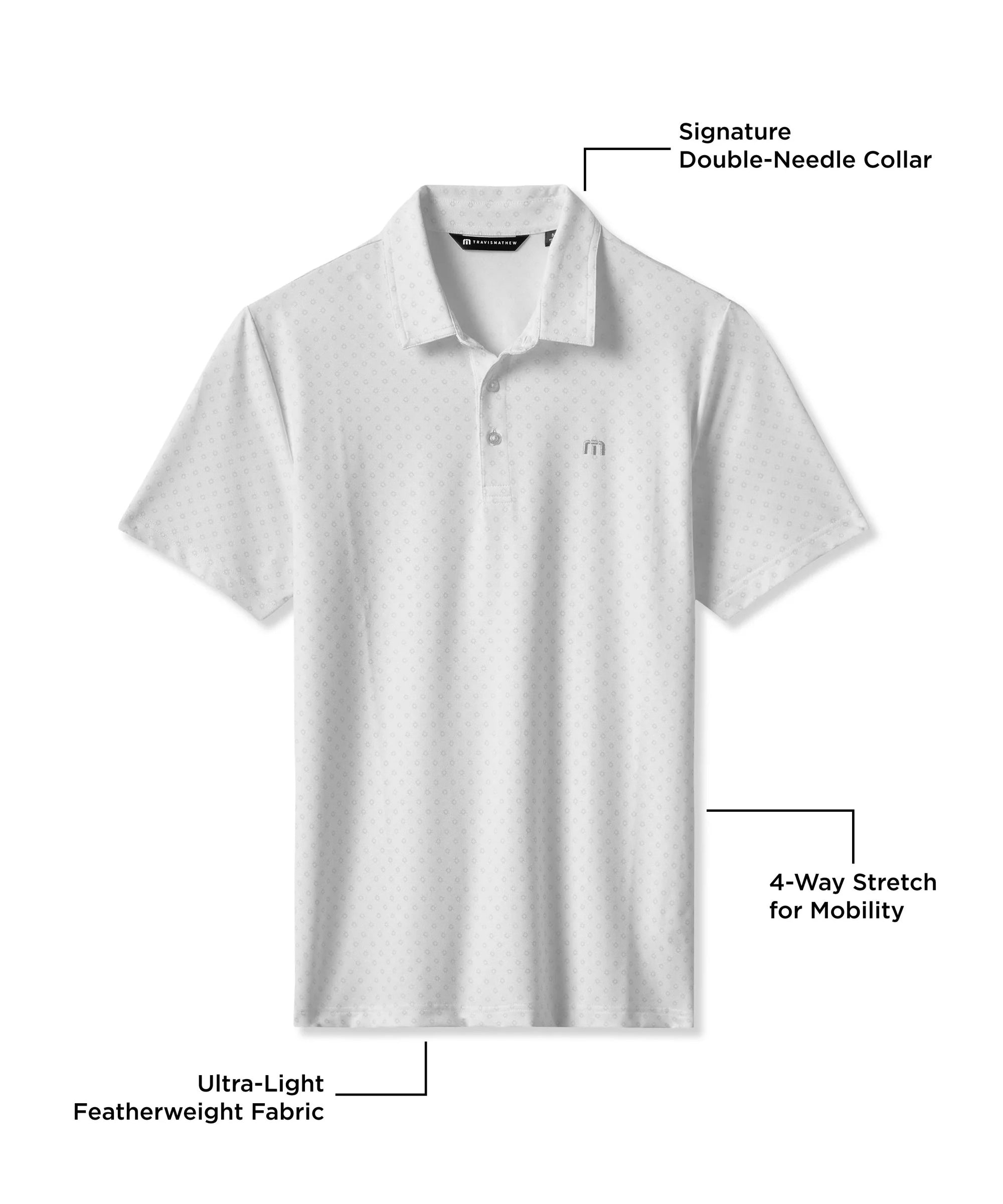 Featherweight Salt Breeze Polo : White