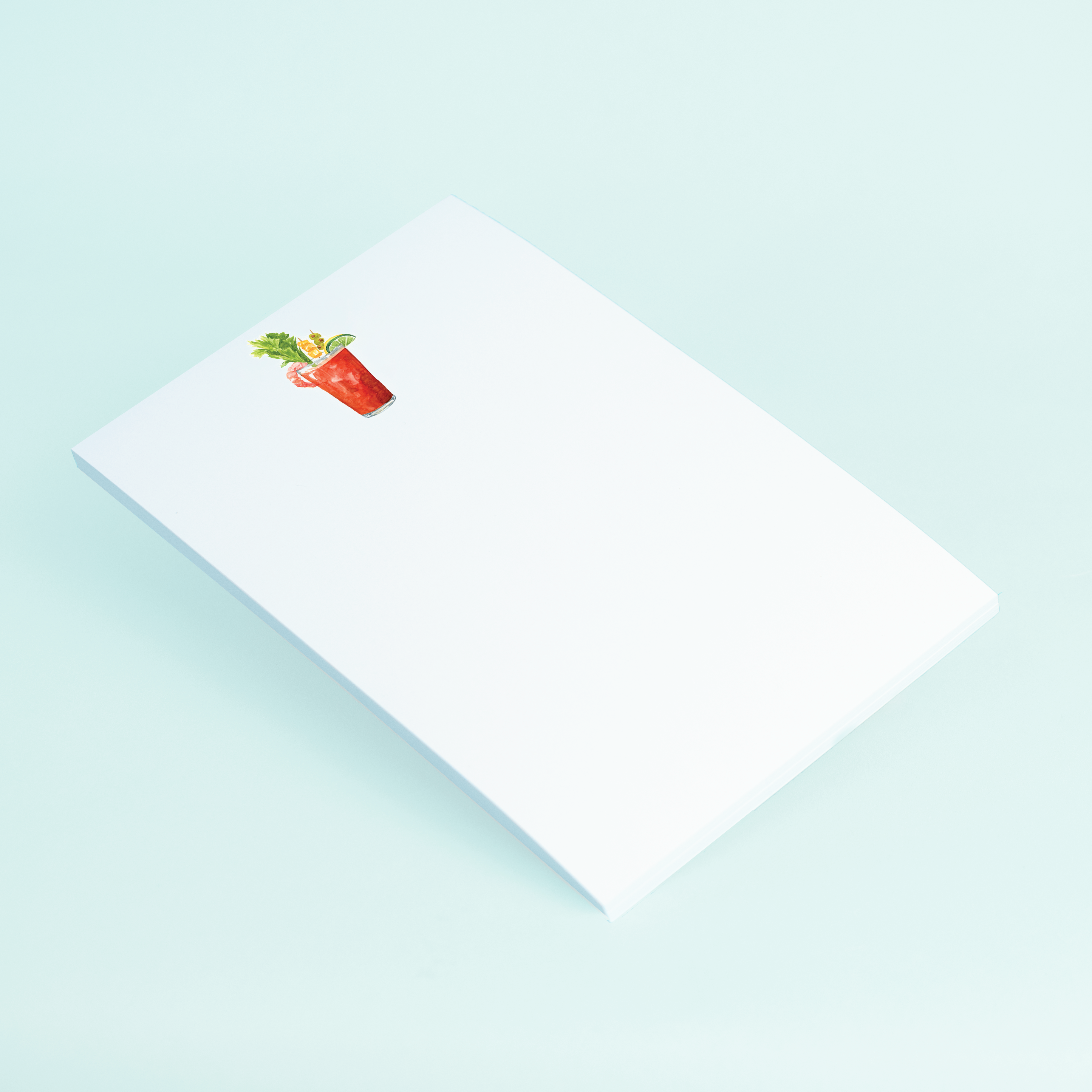 Tall Bloody Mary Notepad