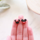 Mouse Stud Earrings: Minnie