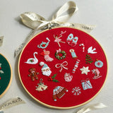 24 Days of Advent Embroidery Kit