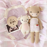 Ava the Cow (lavender) : Little - 13"
