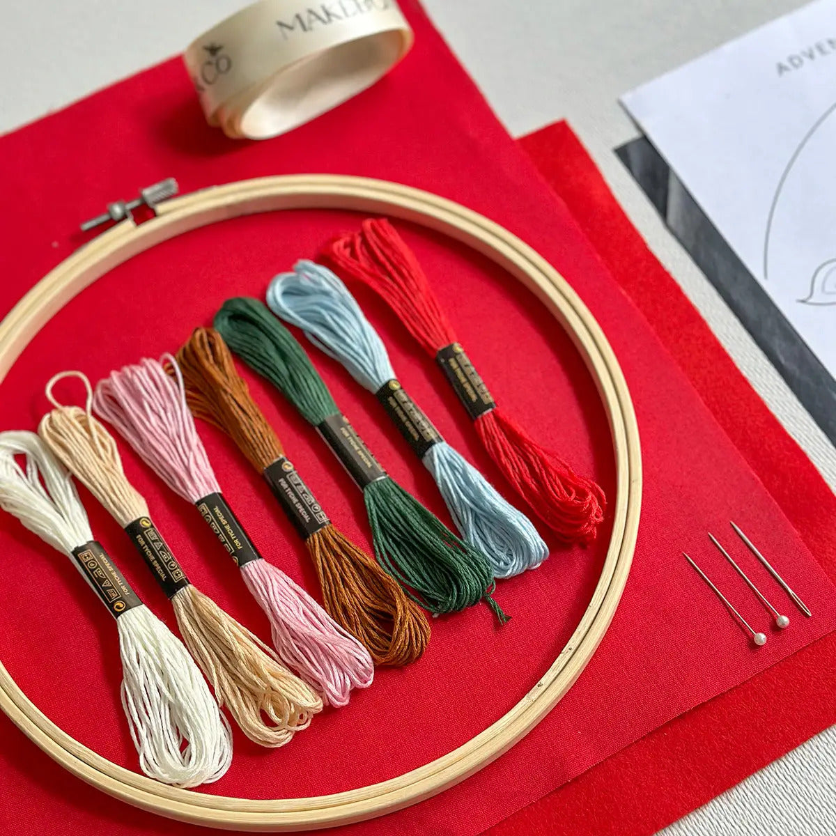 24 Days of Advent Embroidery Kit