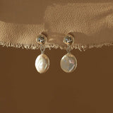 Lea Pearl Drop Earrings