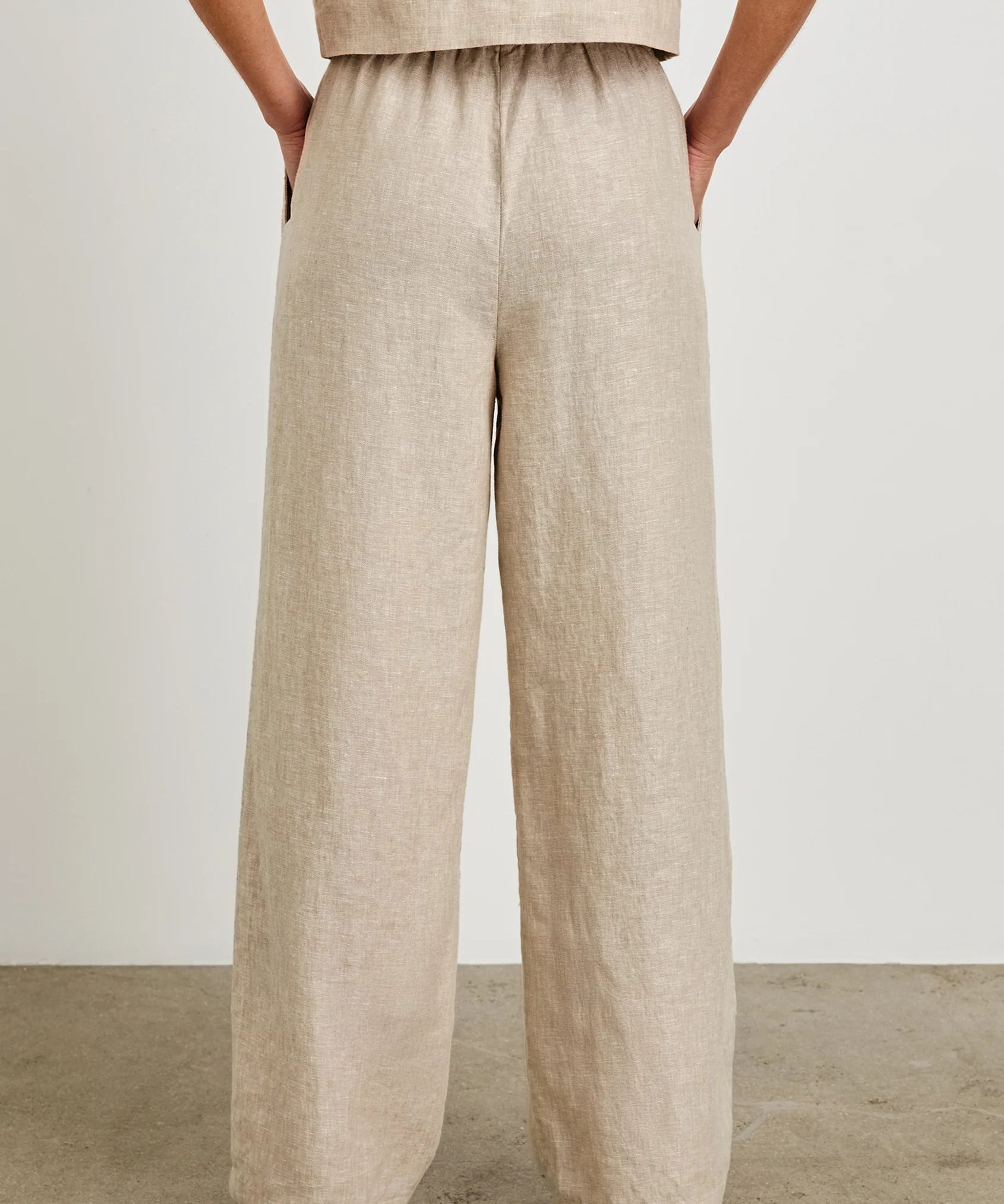 Rails Emmie Pants : Heathered Flax