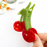 Cherry Acetate Hair Clip