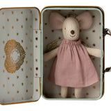 Maileg Angel Mouse in Suitcase