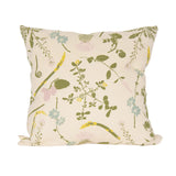 Edible Wilds Pillow with Faux Down Insert