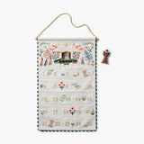 Nativity Embroidered Hanging Advent Calendar