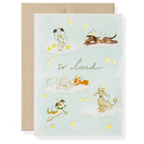 Dog Heaven Greeting Card