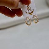 Stella CZ Eternity Hoops