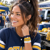 Gypsea BandsTeam Spirit: Navy, Yellow, White