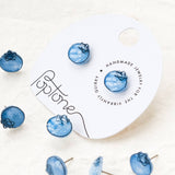 Cute Blueberry Fruit Stud Earrings