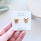 Mickey Snack Studs: Mickey Waffle