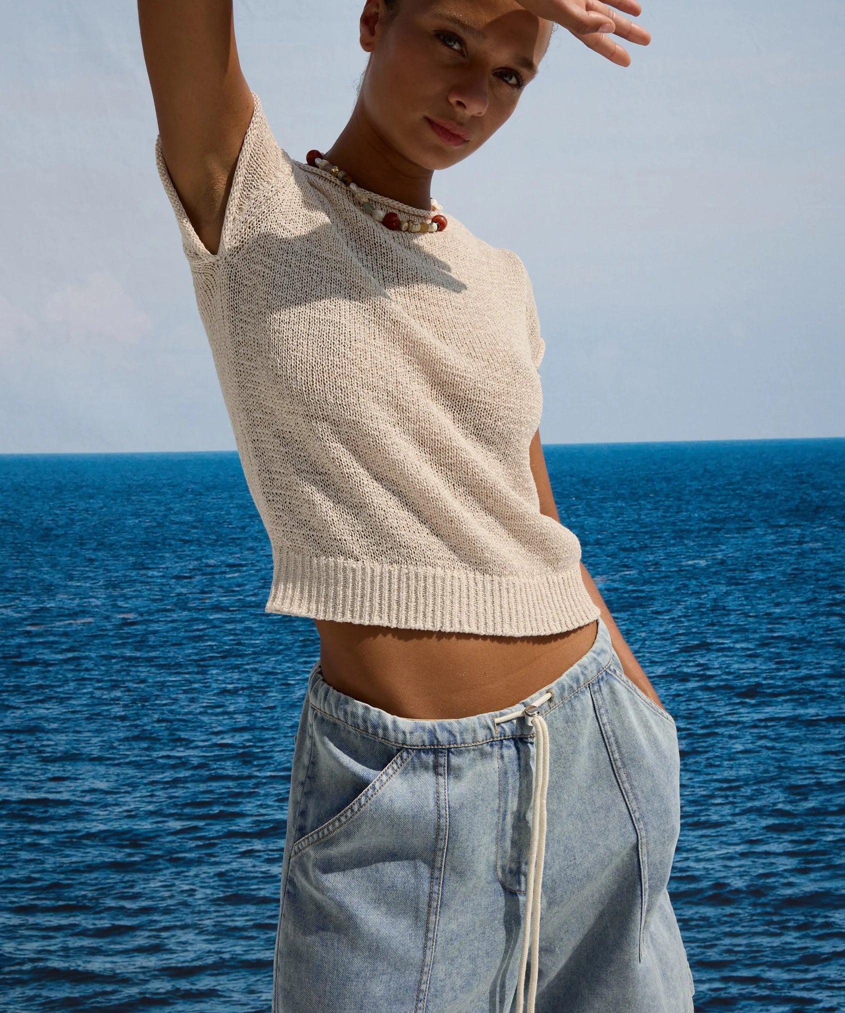 Cady Top : Stone
