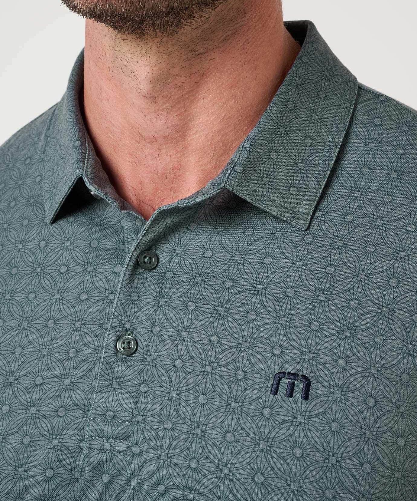 Featherweight Trophy Ready Polo : Balsam Green