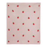Strawberry - Organic Cotton Baby Blanket