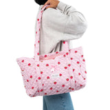 Moon Nude Strawberry Tote Bag : Open Top