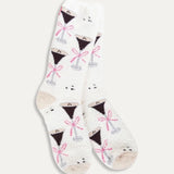 Espresso Martini Cozy Crew Socks