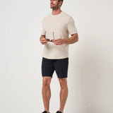 Tech Knit Short 9in : Black