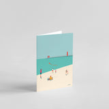 Grand Haven State Park Beach Greeting Card