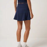 Skyloft Soft Aline Skort : Navy