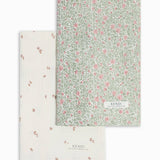 2-Pack Muslin Burp Cloths - Etta + Janice Florals