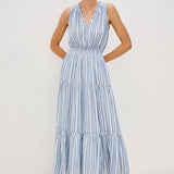 Loulou Dress : Jalisco Stripe